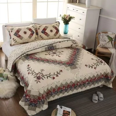 Patchwork Star medvilninė antklodė patalynė